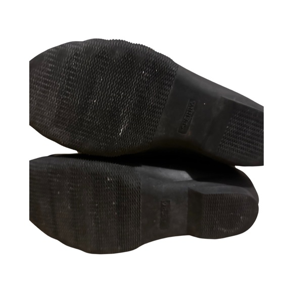 ⭐️SOLD⭐️Sperry Black Quilted Lace Up Top Sider Duck Boots SZ6 - Picture 5 of 6